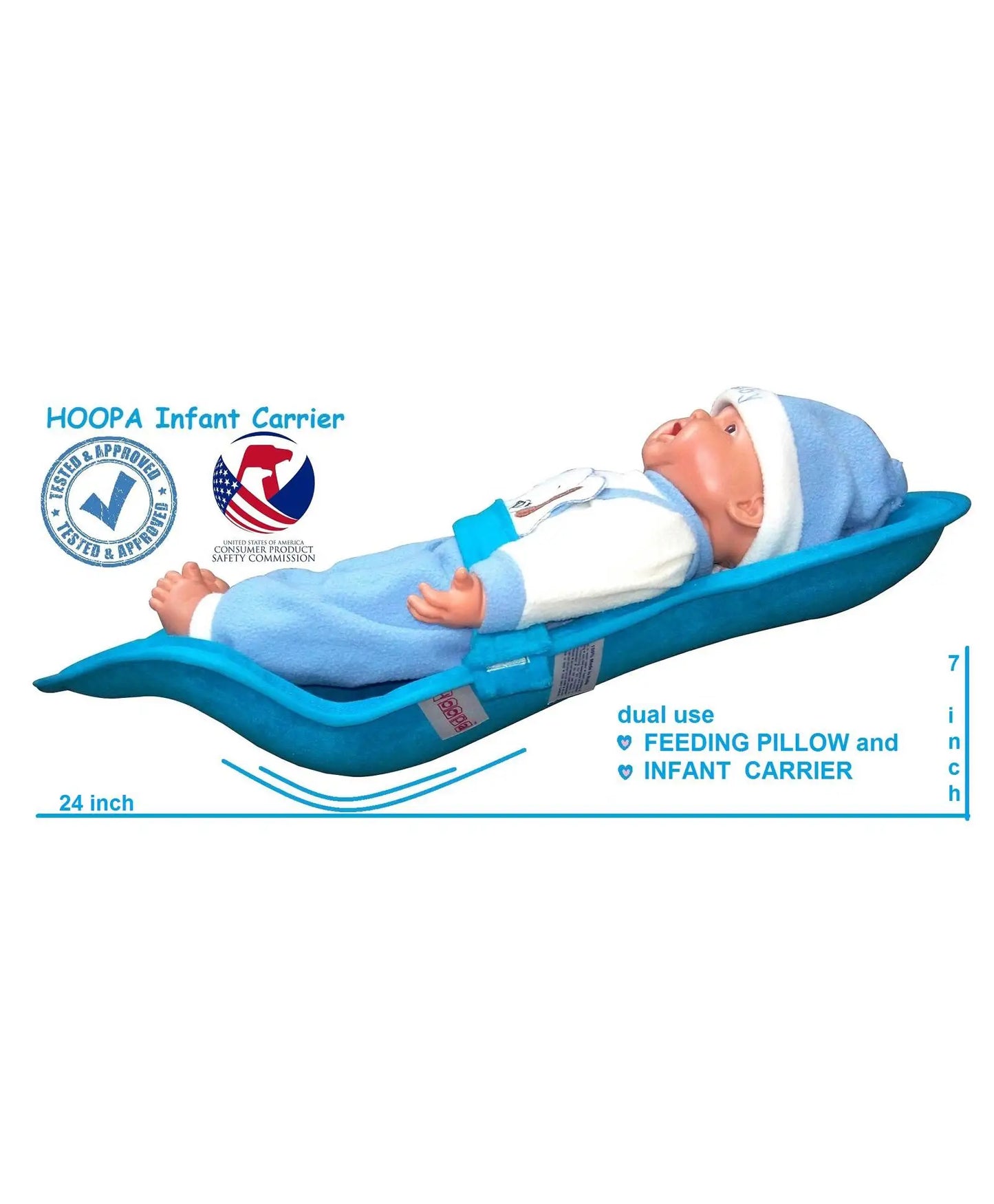 Hoopa 2 in 1 infant carrier