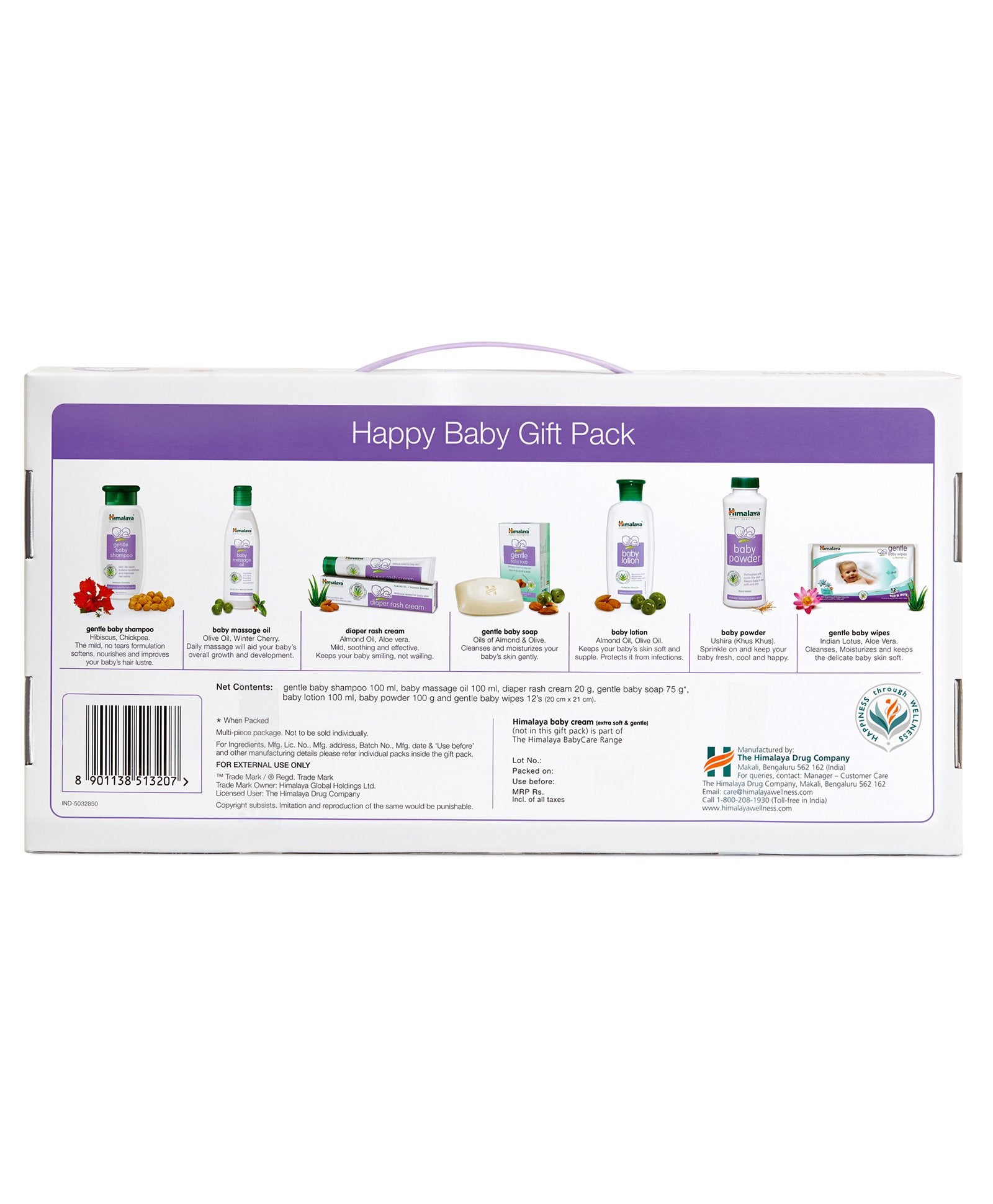 Himalaya Baby Care Gift Pack of 7 With Window Packaging