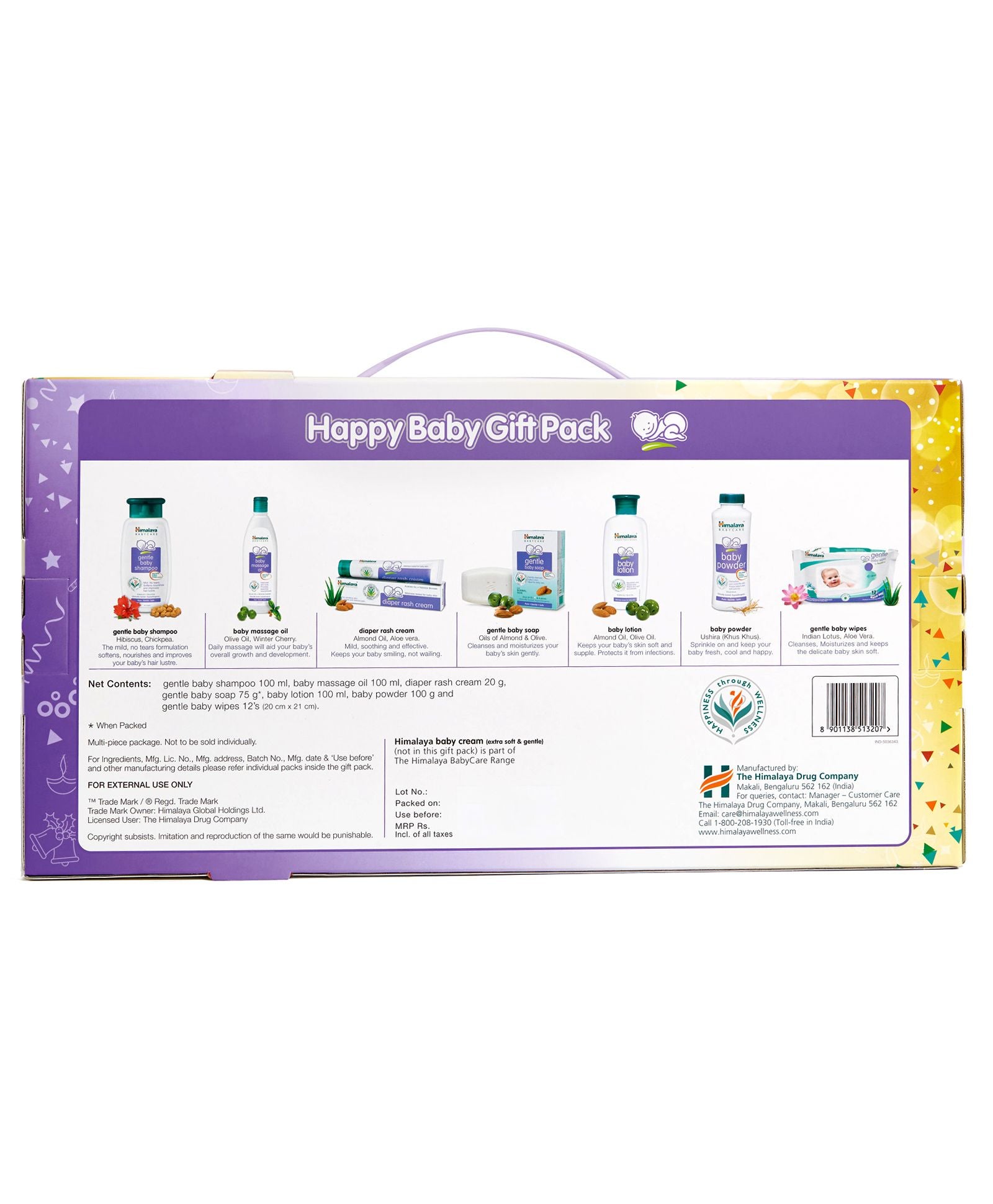 Himalaya Baby Care Gift Pack of 7 With Window Packaging