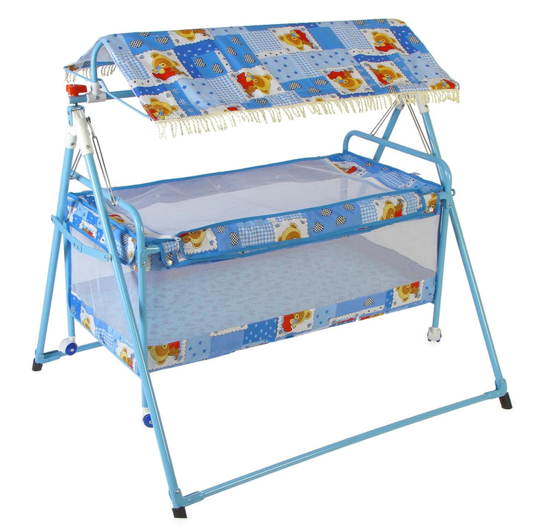 INFANTO 2 in 1 Sleepwell Baby Cradle-DELUXE (Print may vary) CC31 DLX