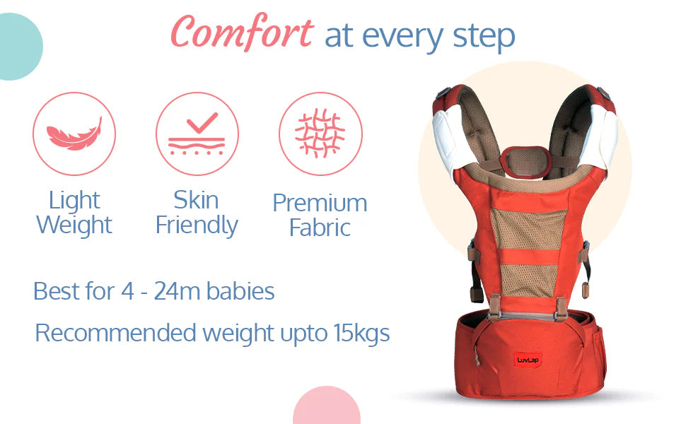 Royal Hip Seat Baby Carrier Orange