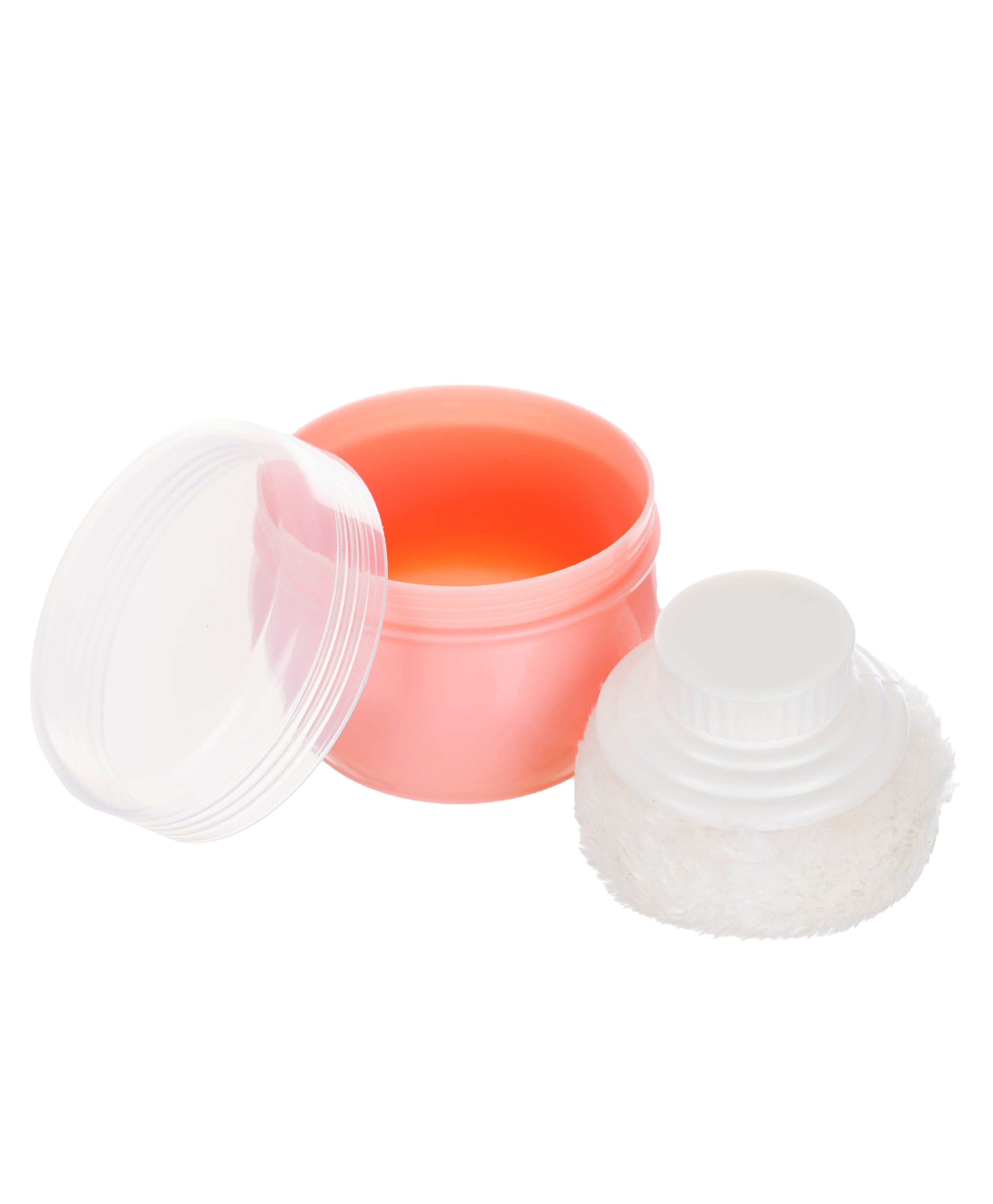 Baby Basket Premium Powder Puff with case(Pink)