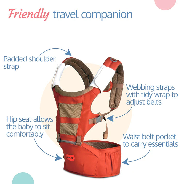 Royal Hip Seat Baby Carrier Orange