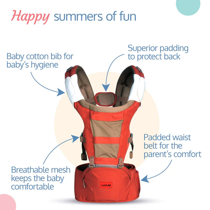 Royal Hip Seat Baby Carrier Orange