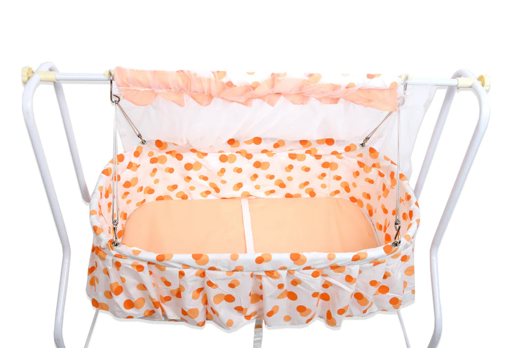 INFANTO Cocoon Baby Cradle | Palna | Jhula | Swing (Print may vary)