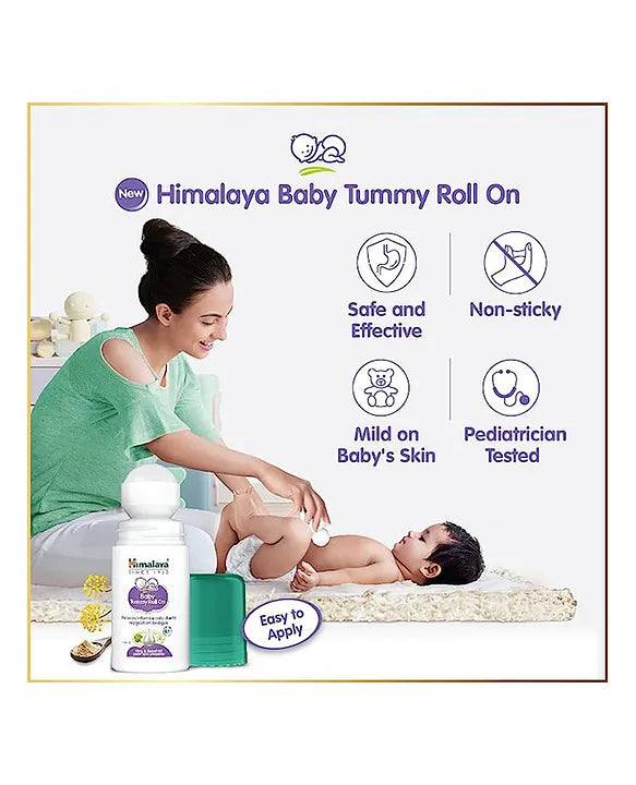 Himalaya Baby Tummy Roll On - 40 ml