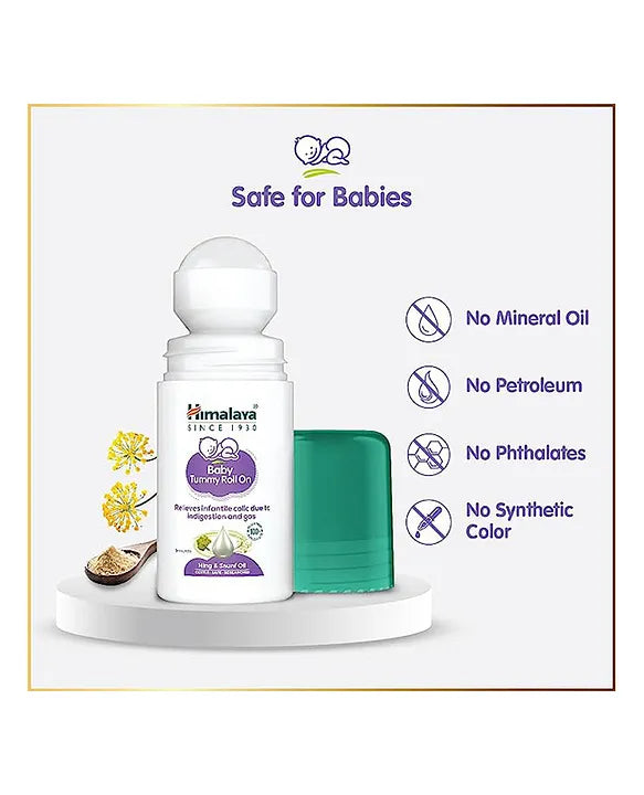 Himalaya Baby Tummy Roll On - 40 ml