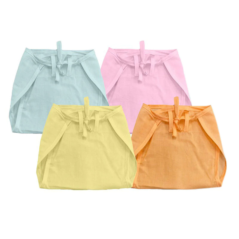 Cotton Single Colour Langot 12 Pcs Pack