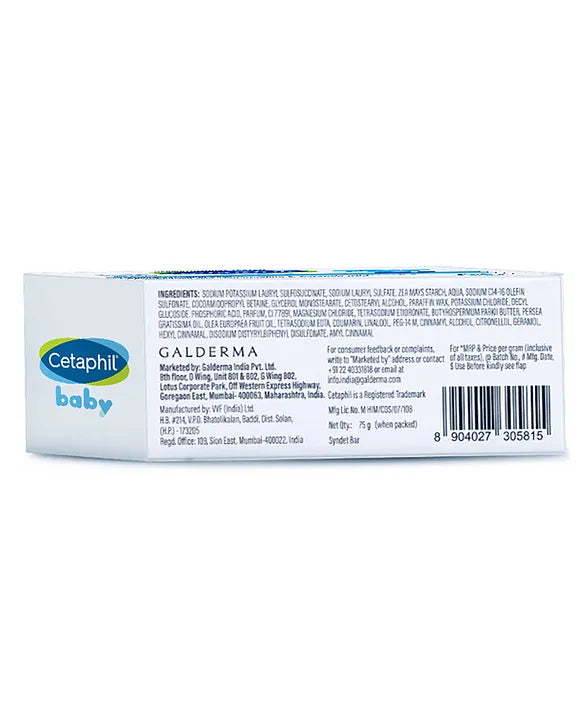 Cetaphil Baby Mild Bar - 100 g
