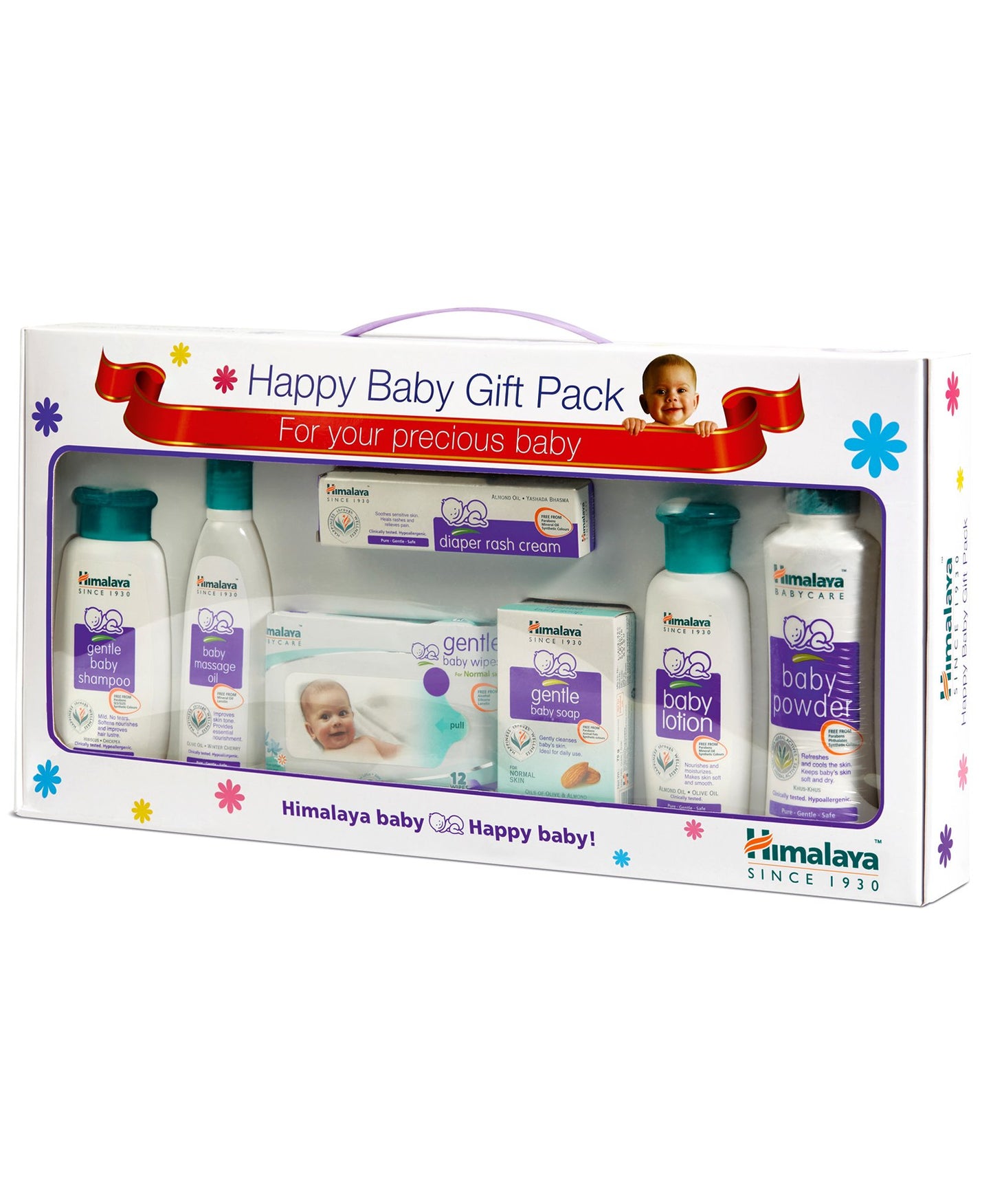 Himalaya Baby Care Gift Pack of 7 With Window Packaging