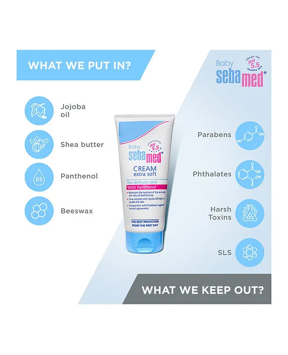 Sebamed Baby Cream Extra Soft - 50 ml