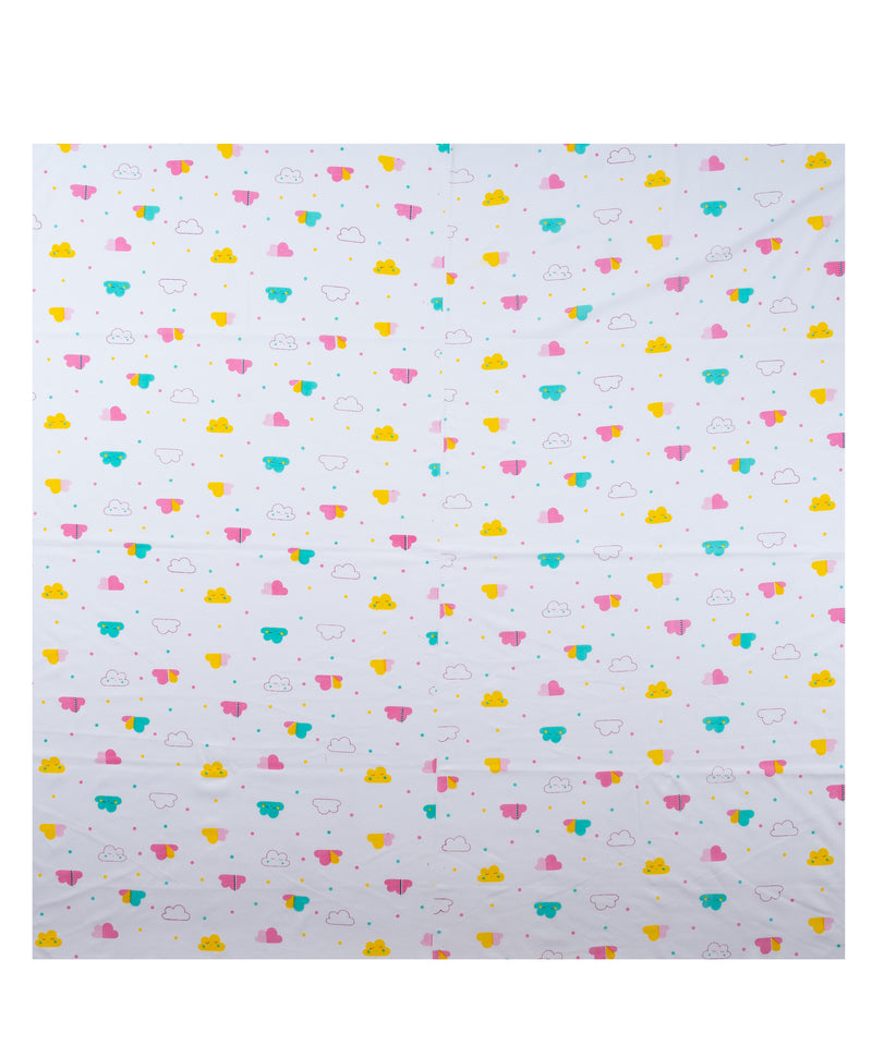 Baby Basket Cloud Soft Hosiery Swaddle PINK 1 pc