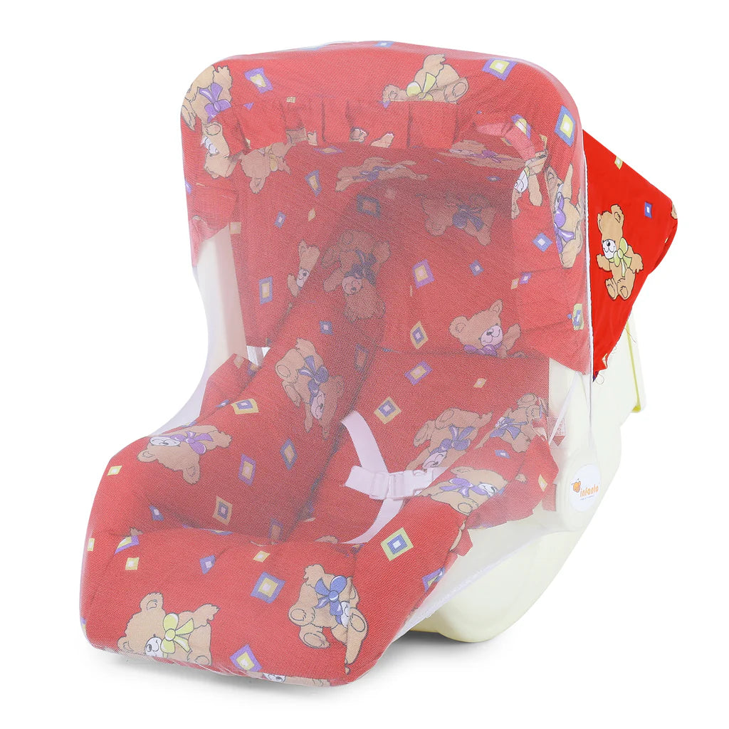 INFANTO Babylove Carry Cot / Carry Rocker - Deluxe-RB45A-DLX (Print may vary)
