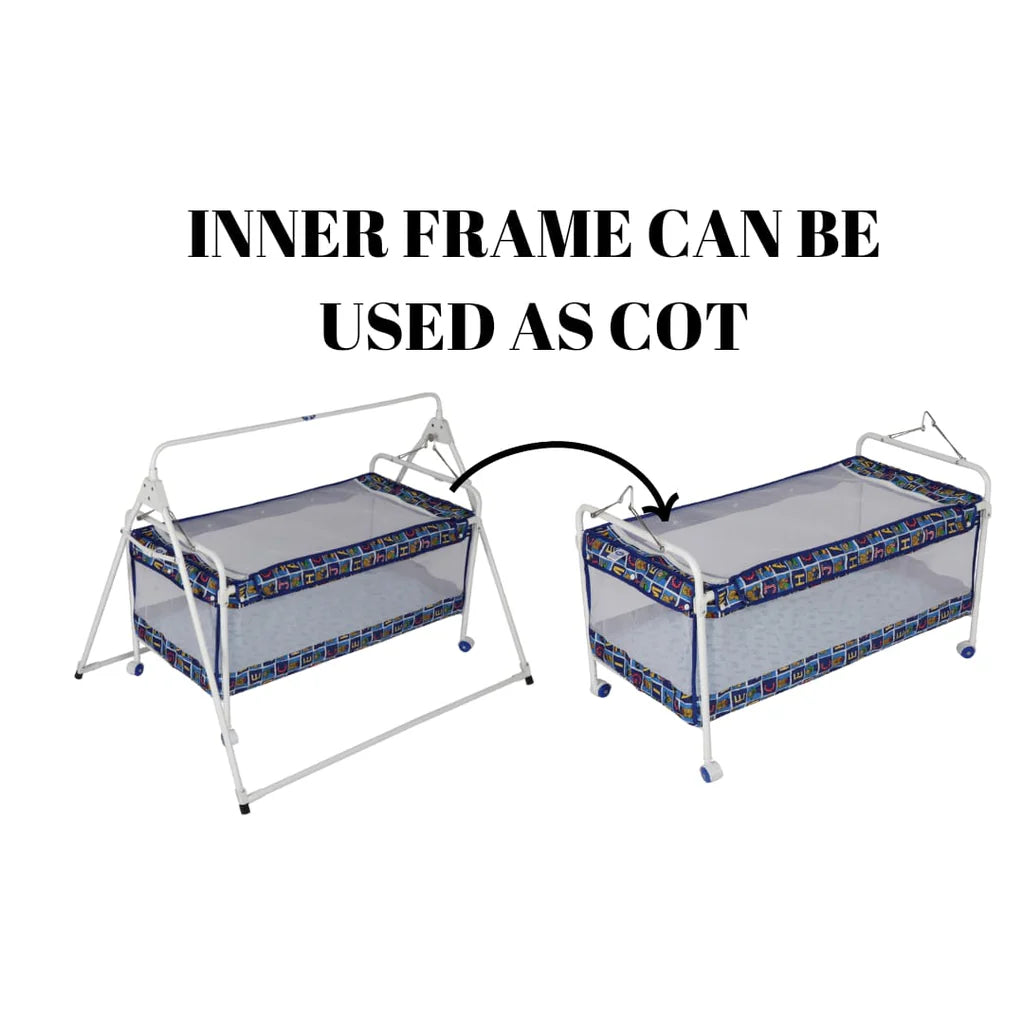 INFANTO 2 in 1 Sleepwell Baby Cradle-STD 031