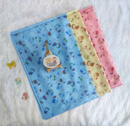 Baby Basket Regular Plastic Diaper Changing Sheets Large - Set Of 3 colour/print may vary