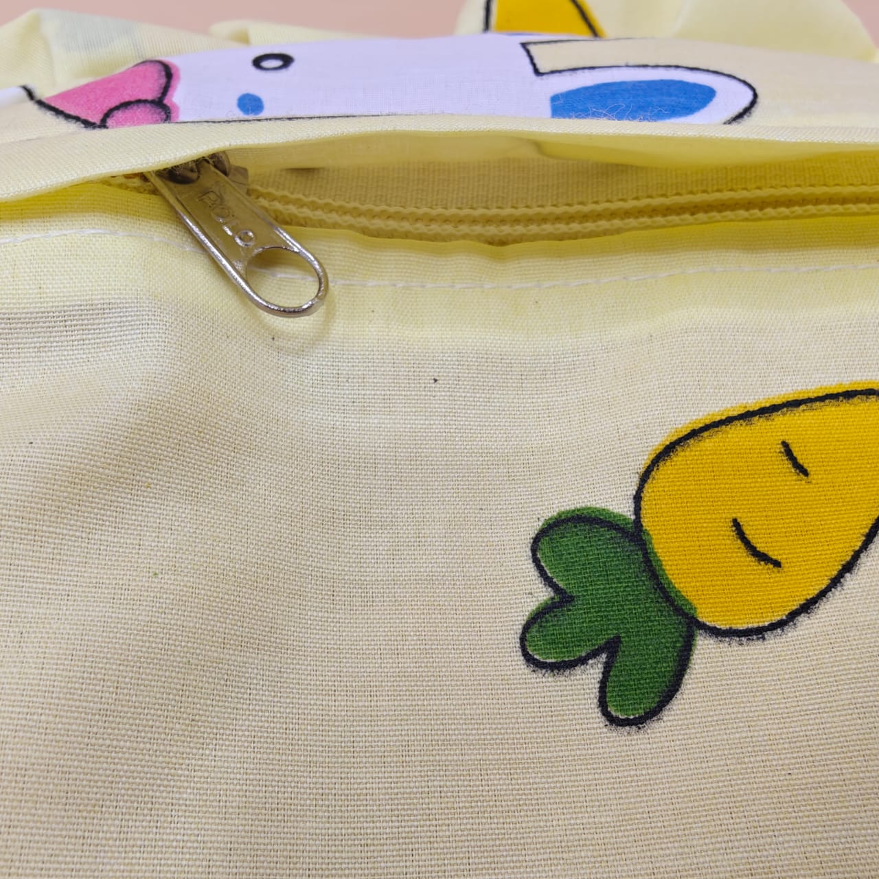 Baby Basket bunny Rai (Mustard) PILLOW
